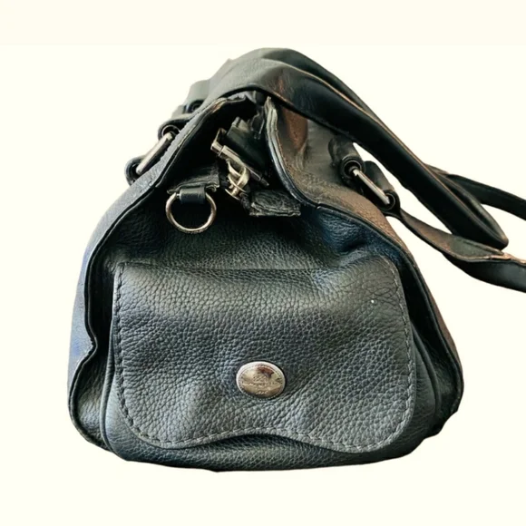 LANCEL PARIS Bag Black Leather Bag - Picture 3 of 7